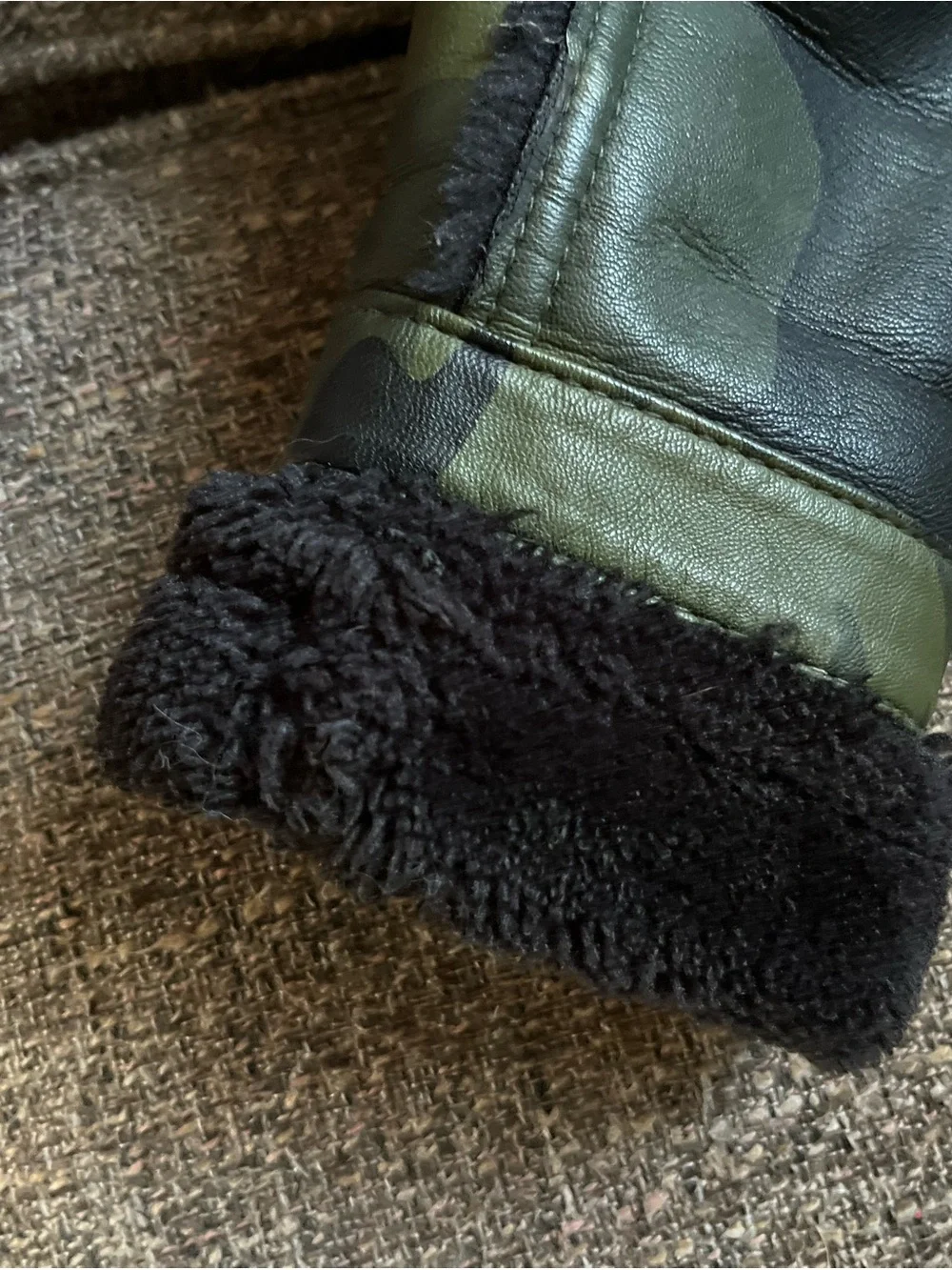 Jordon Craig “Legacy Edition” B-3 Aviator faux Shearling Street wear Bomber Coat